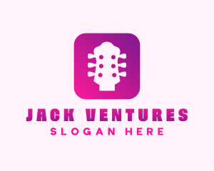 Guitar Tuner App logo design