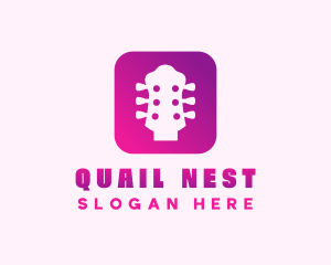 Guitar Tuner App logo design