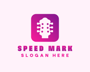 Guitar Tuner App logo design