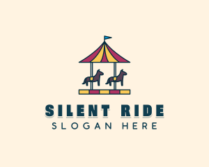 Horse Carousel Ride logo design