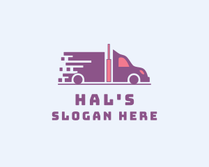 Transportation - Express Transportation Truck logo design