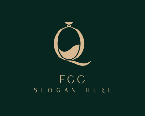 Elegant Perfume Letter Q Logo