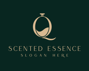 Perfume - Elegant Perfume Letter Q logo design