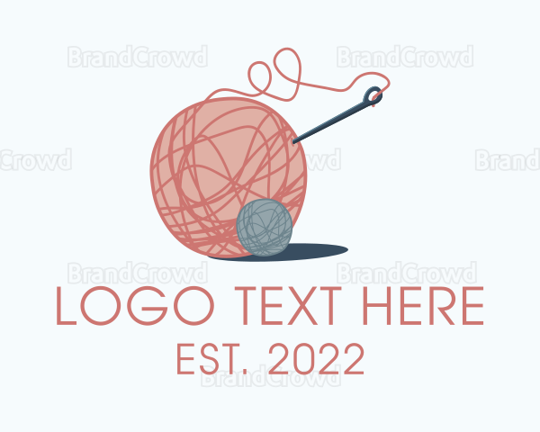 Love Yarn Ball Logo