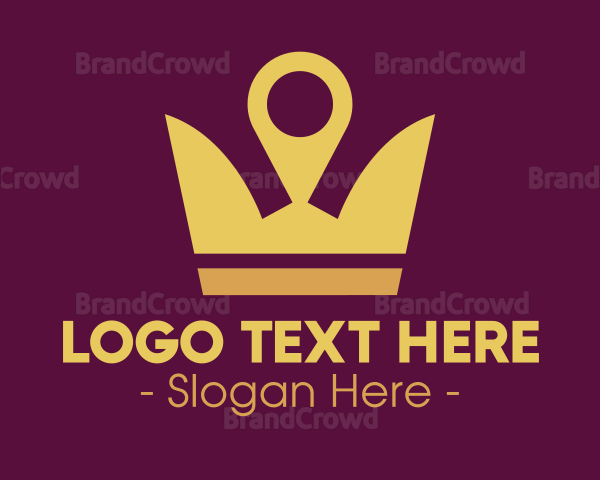 Location King Crown Logo