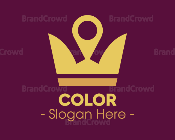 Location King Crown Logo