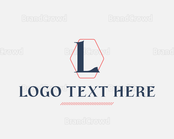 Hexagon Company Firm Logo