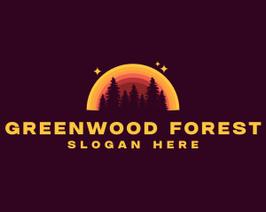 Nature Park Forest logo design