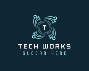 Developer Tech Software logo design