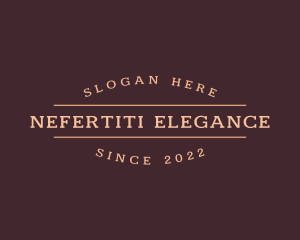 Simple Elegant Boutique logo design