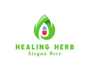 Eco Capsule Medicine logo design