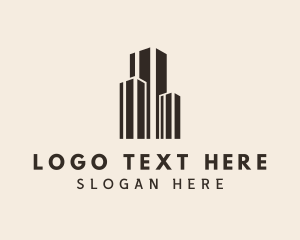 Realty - Urban Construction Building logo design