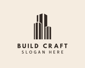 Urban Construction Building  logo design