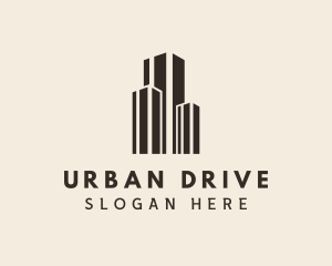 Urban Construction Building  logo design