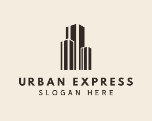 Urban Construction Building  logo design