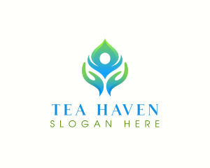 Natural Spa Massage logo design