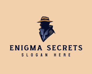 Mysterious - Mystery Detective Man logo design