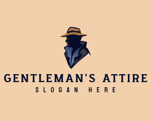 Mystery Detective Man logo design