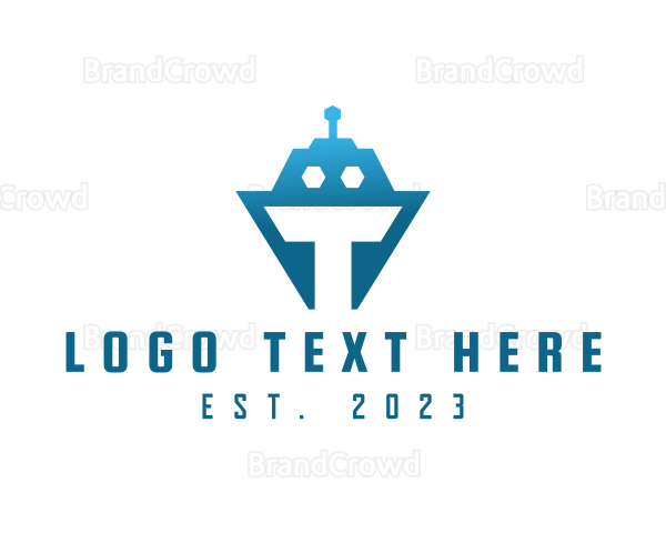 Tech Tank Robot Logo