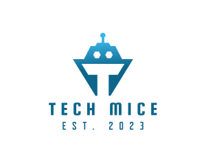 Tech Tank Robot logo design