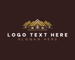 Roofing - Realty Roofing Construction logo design