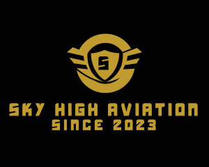 Pilot Wings Aviation logo design