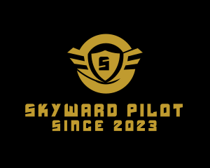 Pilot Wings Aviation logo design