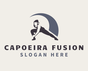 Capoeira - Capoeira Human Stance logo design