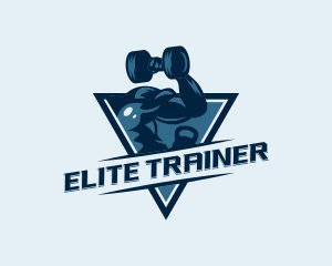 Gym Fitness Muscle logo design