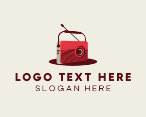 Vintage - Vintage Radio Broadcast logo design