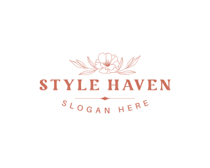 Stylist - Floral Beauty Spa logo design