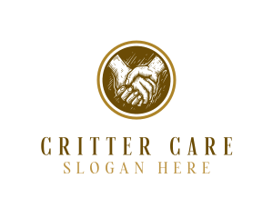 Support Hand Care logo design