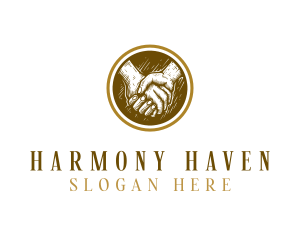 Harmony - Support Hand Care logo design