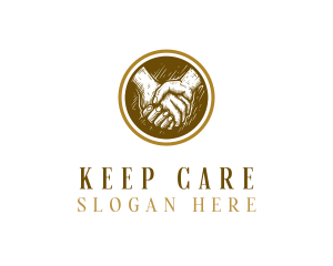 Support Hand Care logo design