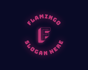 Program - Neon Glow Gaming logo design