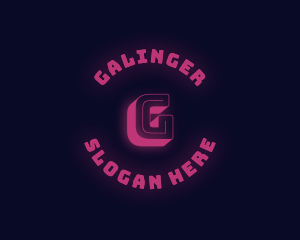 Startup - Neon Glow Gaming logo design