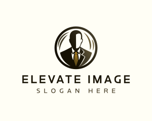 Businessman Person Employee logo design