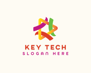 Tech Media Player logo design