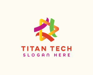 Tech Media Player logo design