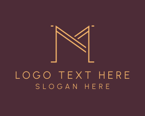 Enterprise - Elegant Modern Letter M logo design