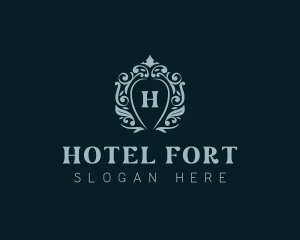 Regal Hotel Shield logo design