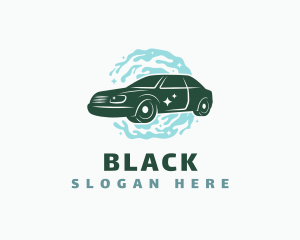 Clean Sedan Car Logo