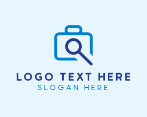 Zoom - Blue Camera Zoom logo design