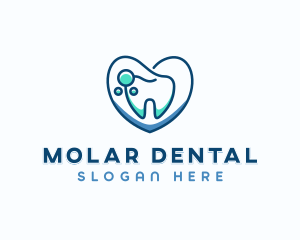 Molar - Tooth Dental Hygienist logo design