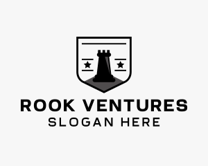 Rook - Rook Chess Tournament logo design