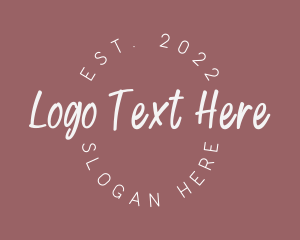 Style - Luxury Handwritten Style logo design