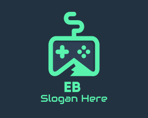 Green Mountain Gamepad logo design