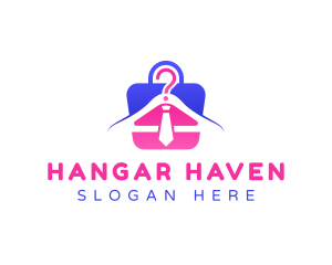 Hanger - Shopping Clothing Hanger logo design