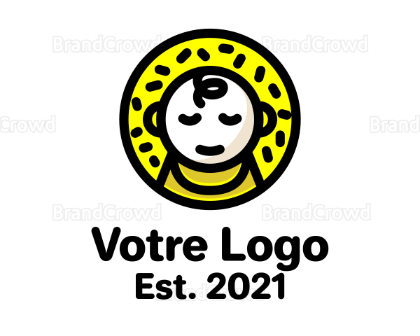 Yellow Baby Food Logo