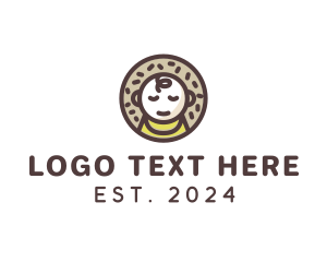 Bread - Bagel Baby Food logo design